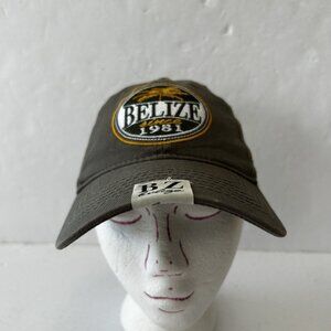 Belize Baseball Cap Hat Army Green Embroidered Logo Palm Tree Snapback Adjustabl